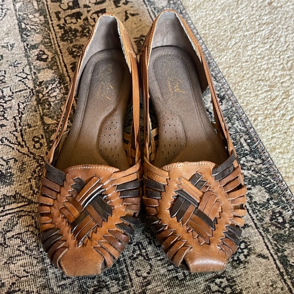 Natural soul woven flats - Picture 3 of 5